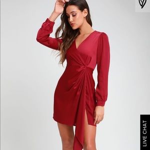 ASTR Red dress from Lulu’s